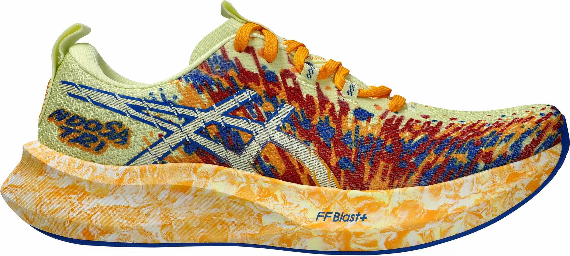 contoured footbed shoes Asics Noosa Tri 16 Mens Running Shoes - Yellow