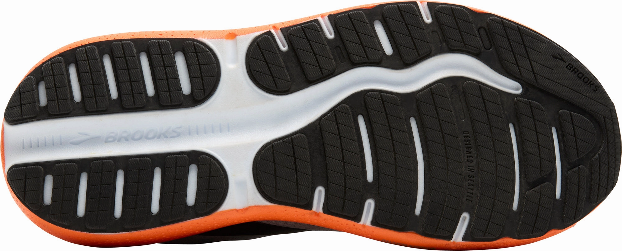 Nylon Mesh Brooks Ghost Max 2 Mens Running Shoes - Grey