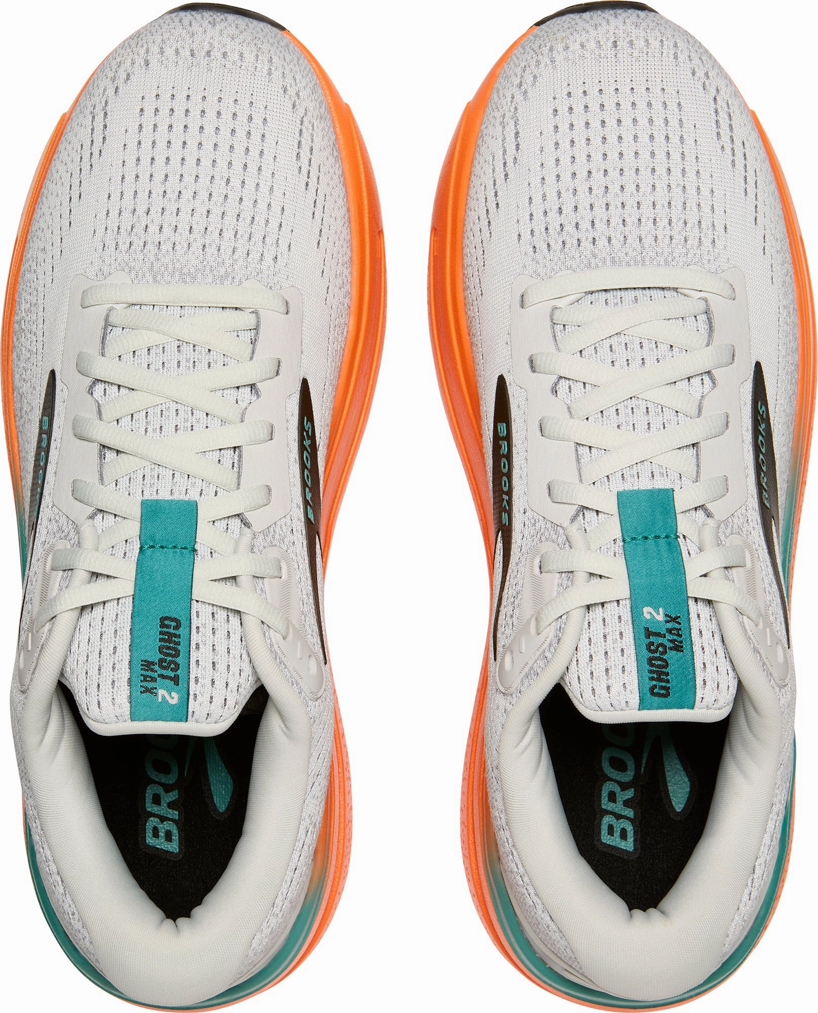 country roads Rebound Enhancer Brooks Ghost Max 2 Mens Running Shoes - Grey