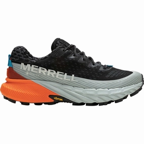 Anti-microbial Merrell Agility Peak 5 GORE-TEX Womens Trail Running Shoes - Black