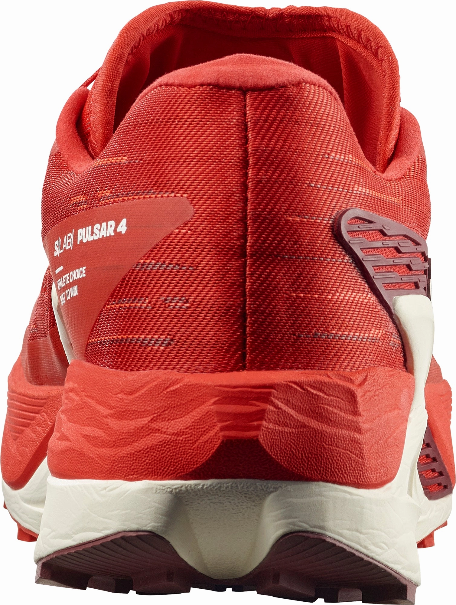 Salomon S/Lab Pulsar 4 Mens Trail Running Shoes - Red Golf Sustainable Manufacturing