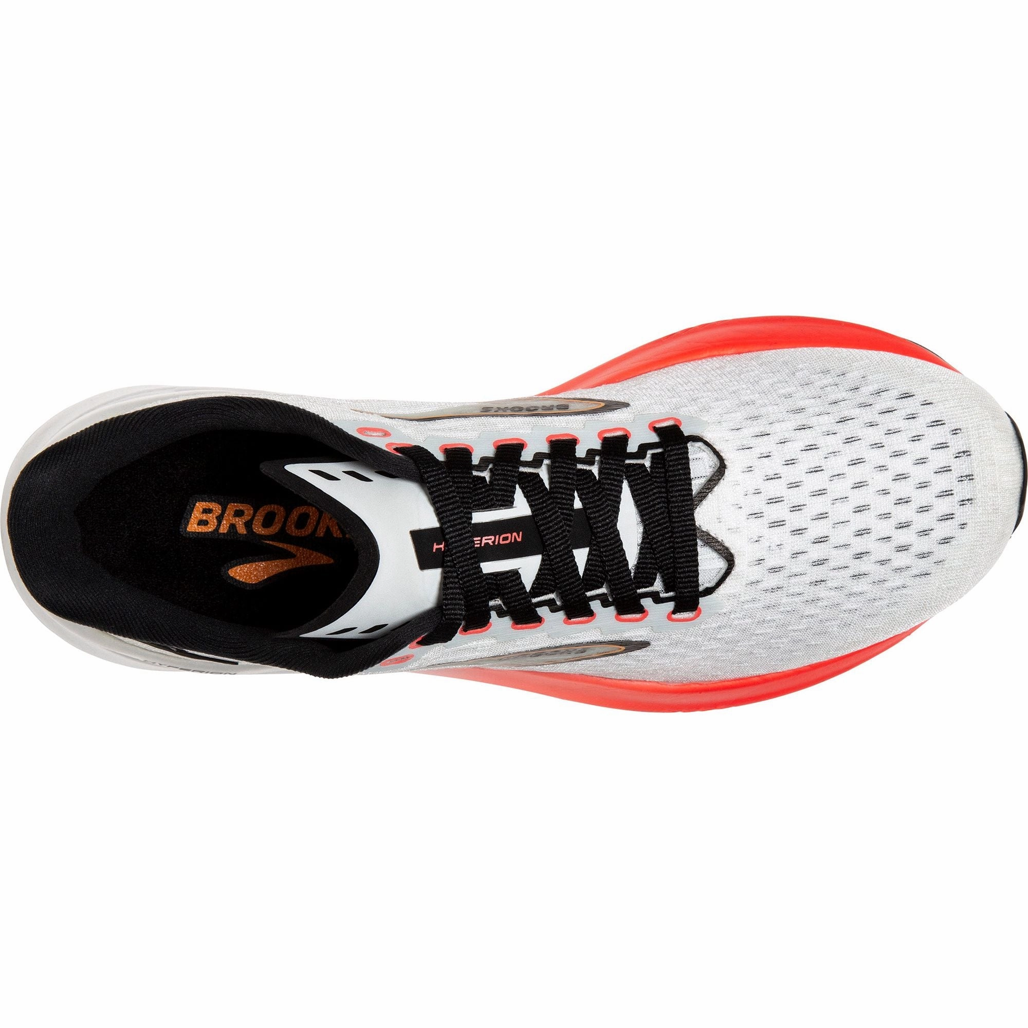 high - intensity running option Brooks Hyperion Womens Running Shoes - White