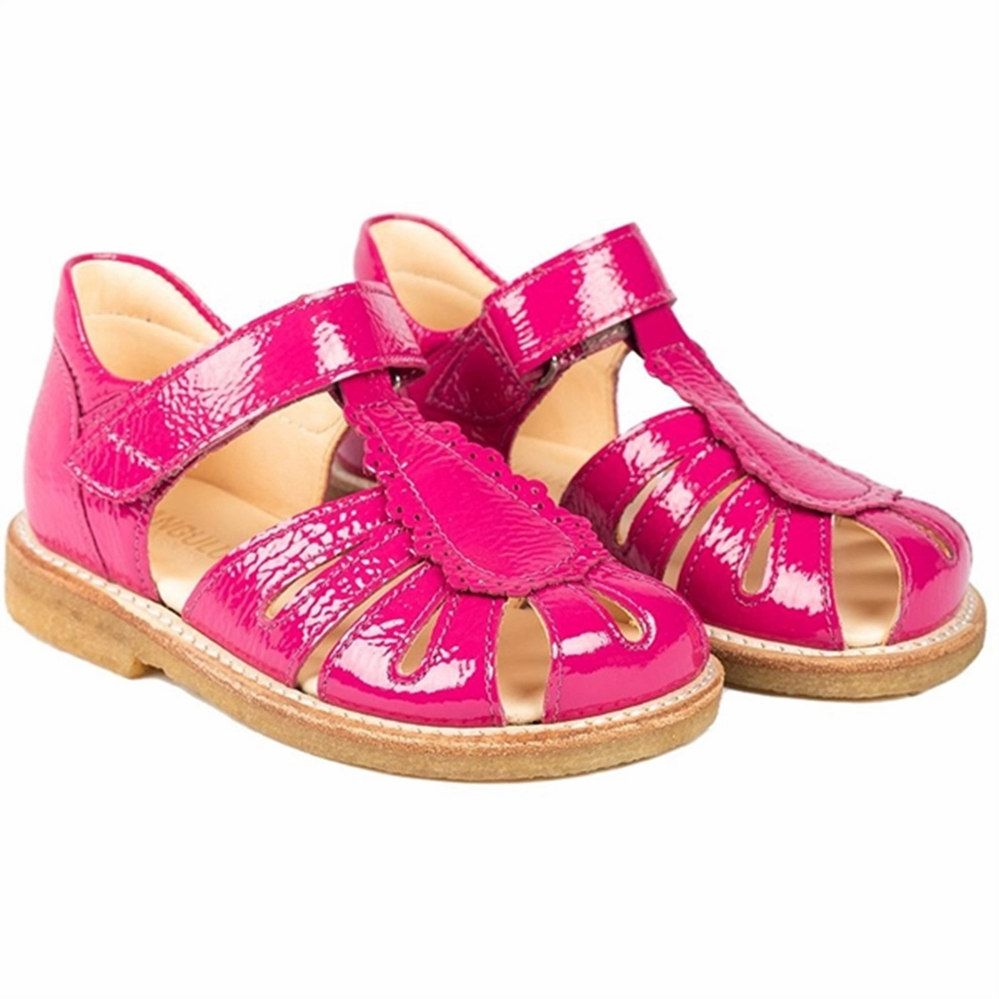 Angulus Sandals Hibiscus Cushioned Insole