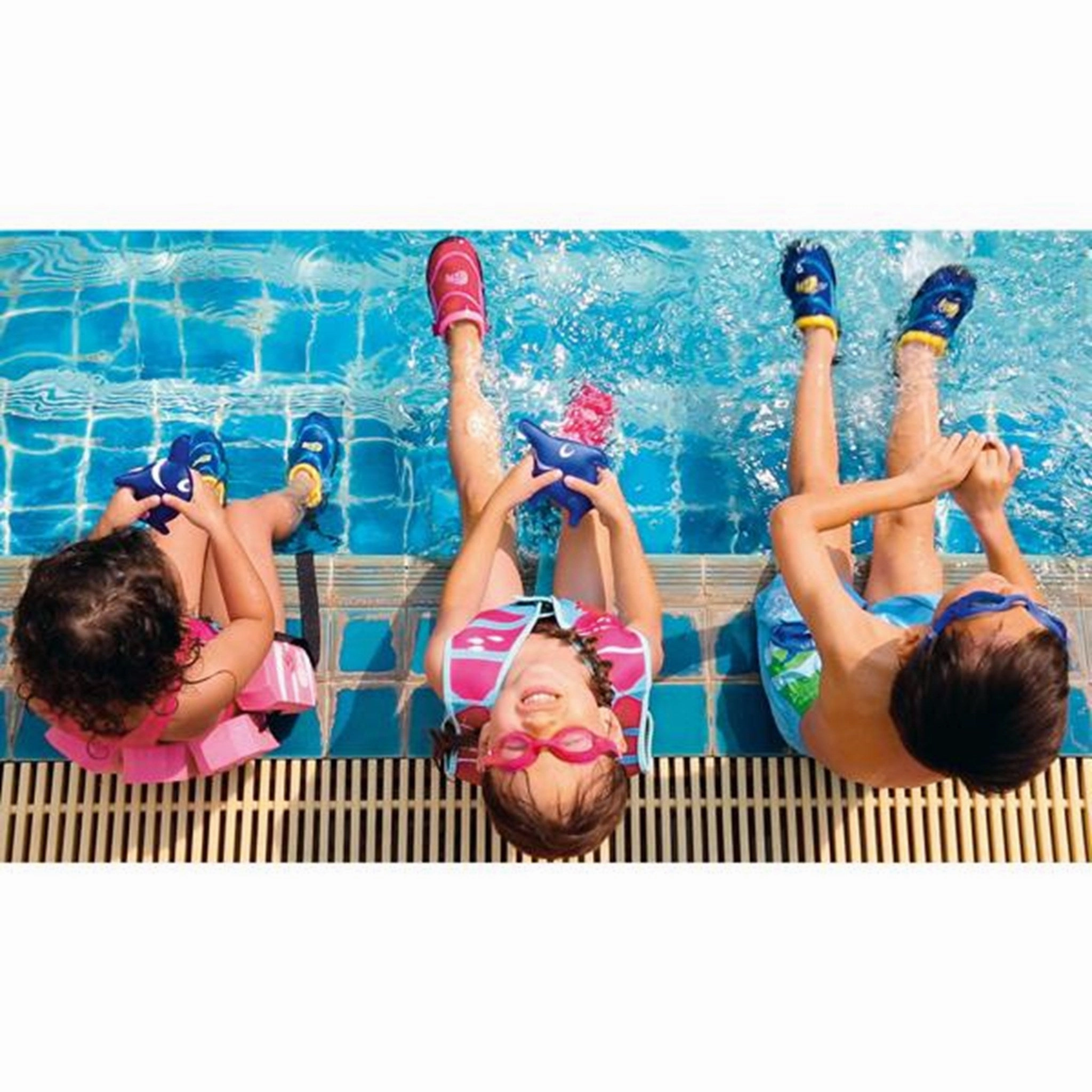 BECO Swim Shoes Blue Snow Fall