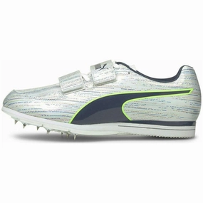 Speed Touch Athletic Field Puma evoSpeed Triple Jump & Pole Vault Field Event Spikes - White