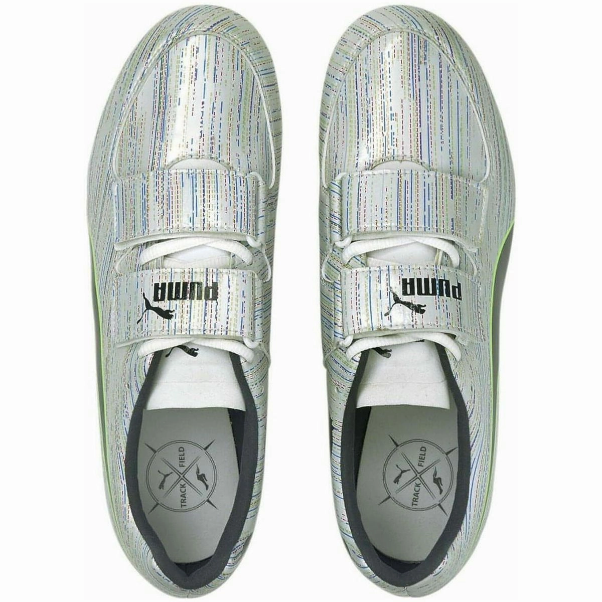 Rapid Reaction Park Games Puma evoSpeed Triple Jump & Pole Vault Field Event Spikes - White