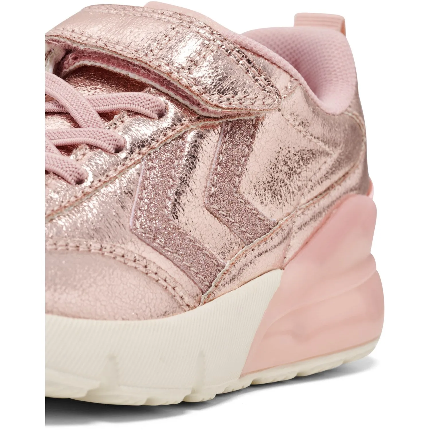 Street Ready Lightweight Walk Hummel Pink Daylight Glitter Jr Sneakers