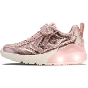 Vented Air Channels Multi Layer Midsole Hummel Pink Daylight Glitter Jr Sneakers
