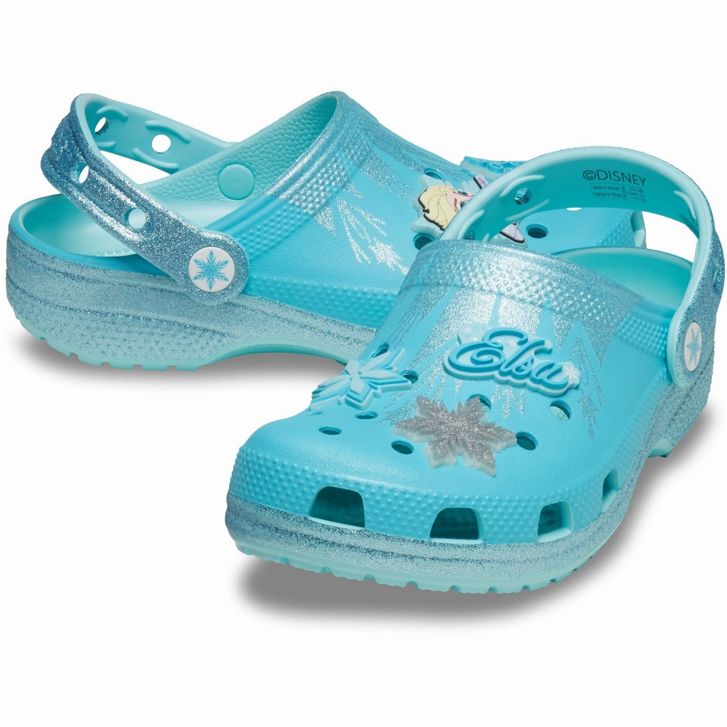 Versatile Outdoor Style Crocs Multi Frozen Elsa Classic Clog
