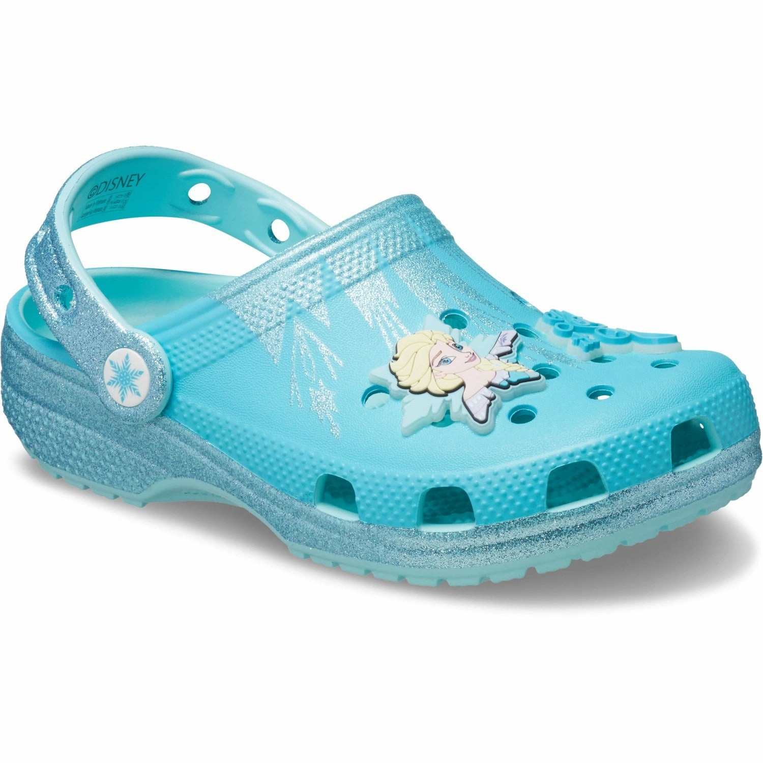Seamless Heel Cushioning Light Comfort Crocs Multi Frozen Elsa Classic Clog
