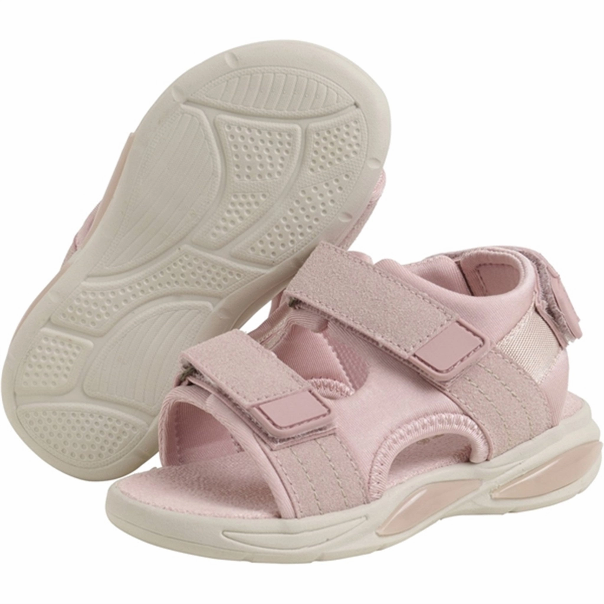 Running Friendly Flexible Material En Fant Sandal W. Light Misty Rose