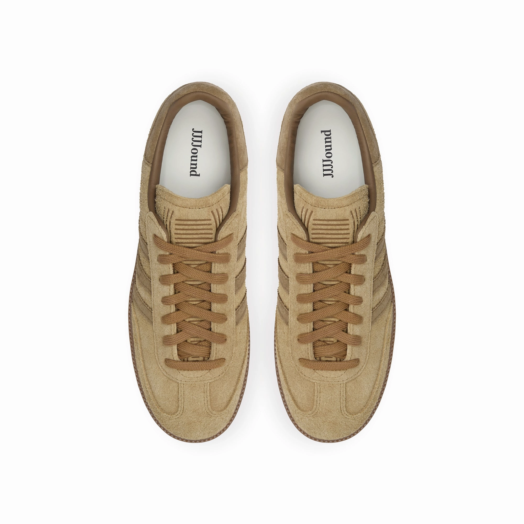 Adidas x JJJJound Samba Shoes foot - alignment running shoes