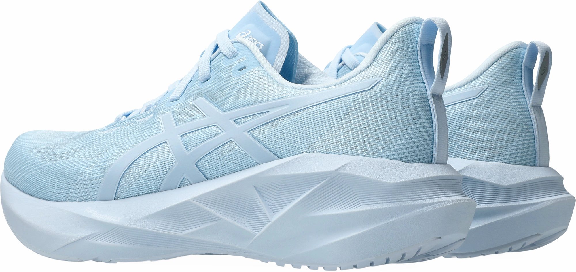 moisture - wicking socks Athletic Apparel Asics NovaBlast 5 Lite-Show Womens Running Shoes - Blue