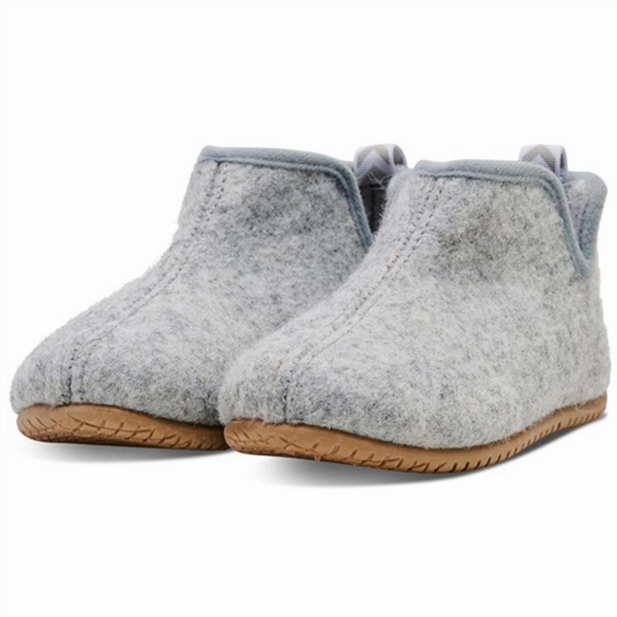 Hummel Uld Zap Slipper Grey Relax Mode Sleek Comfort