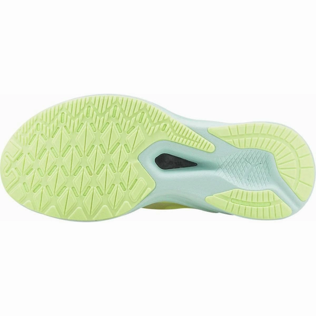 Shock Absorption Midsole Puma Deviate Nitro Elite Racer Womens Running Shoes - Yellow