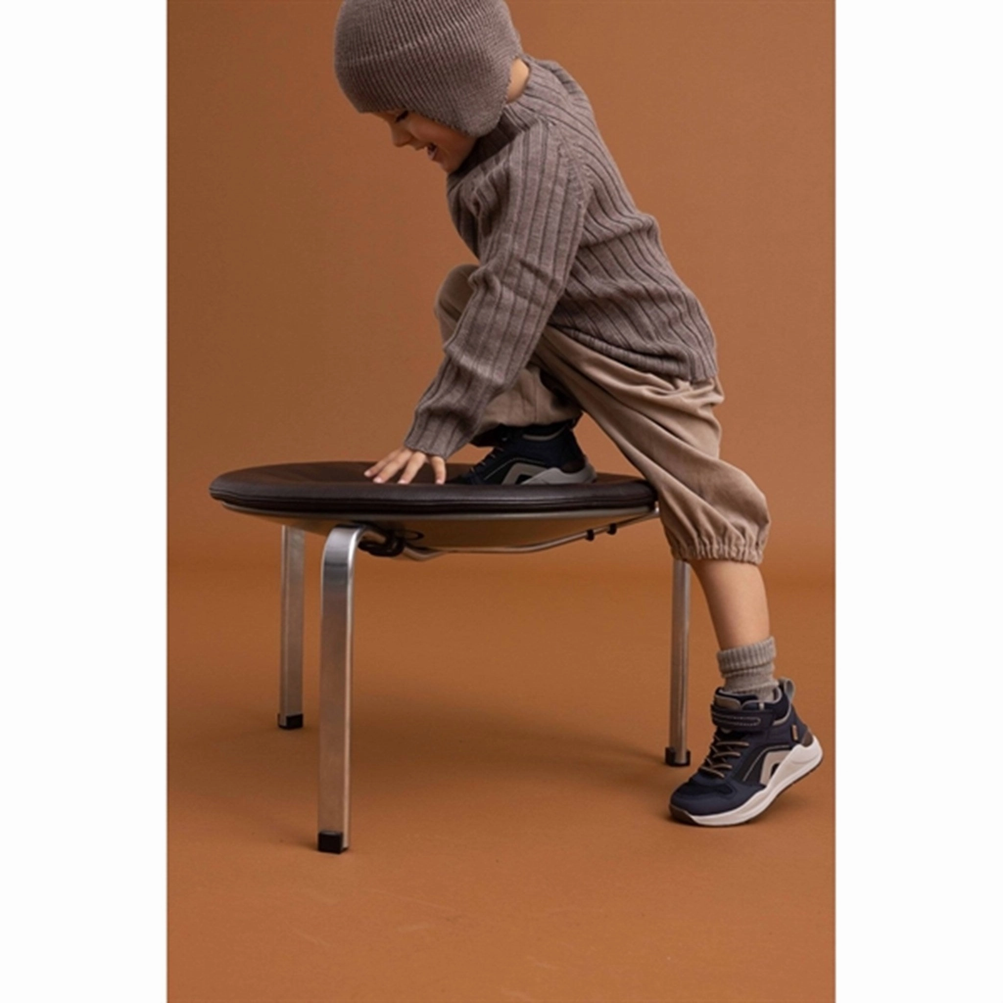 Stable Support Snow Trekker Slip Resistant Sole Bisgaard Drake Tex Boots Navy