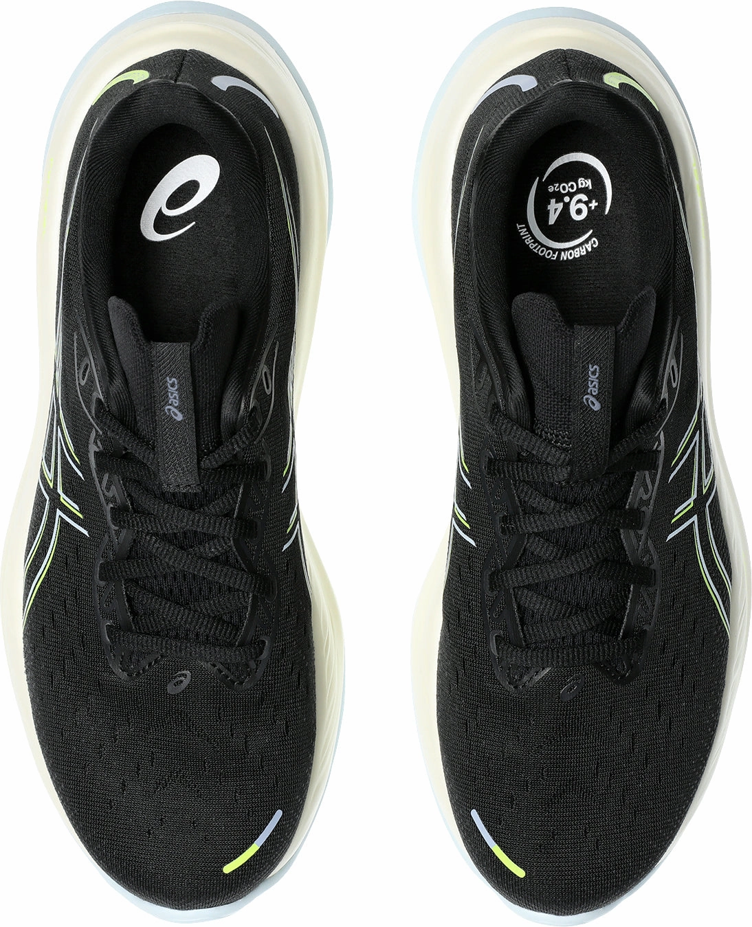 Power Walk Shock - absorbing foam Asics Cumulus 26 Mens Running Shoes - Black
