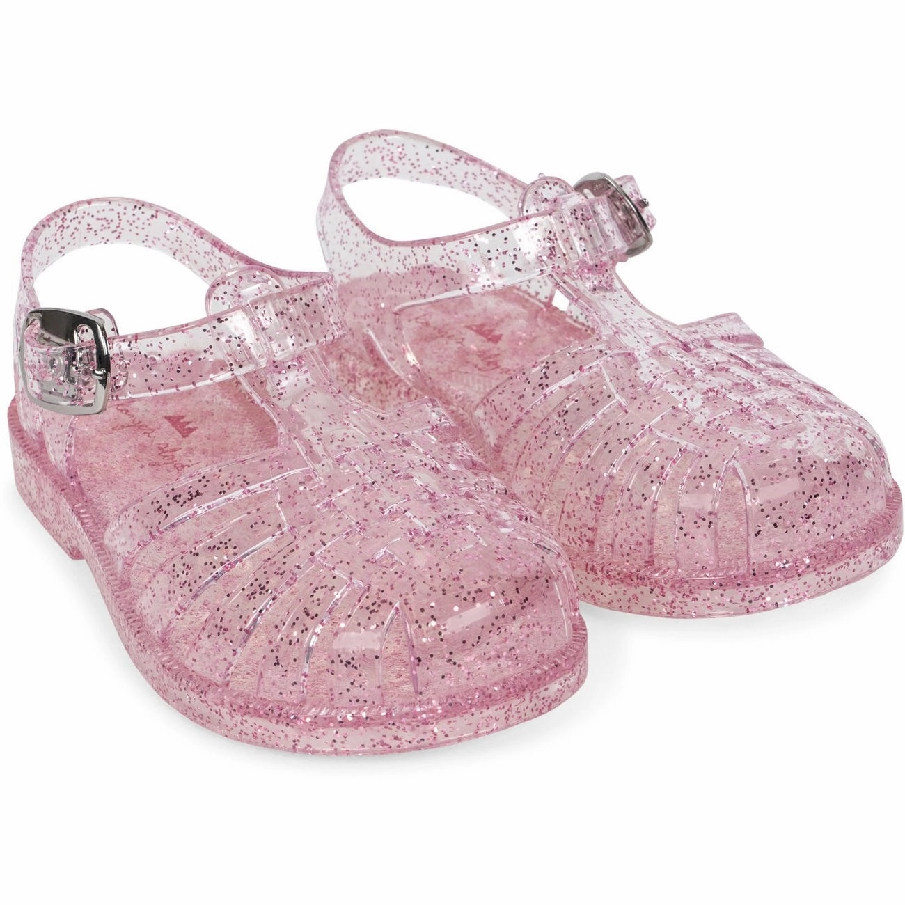 Air Cushioning Konges Sl?jd Nea Sandals Glitter Rose