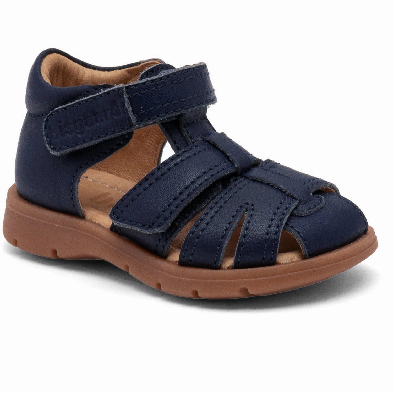 Bisgaard Navy Frans Sandal Soft Sole Sandal Lining