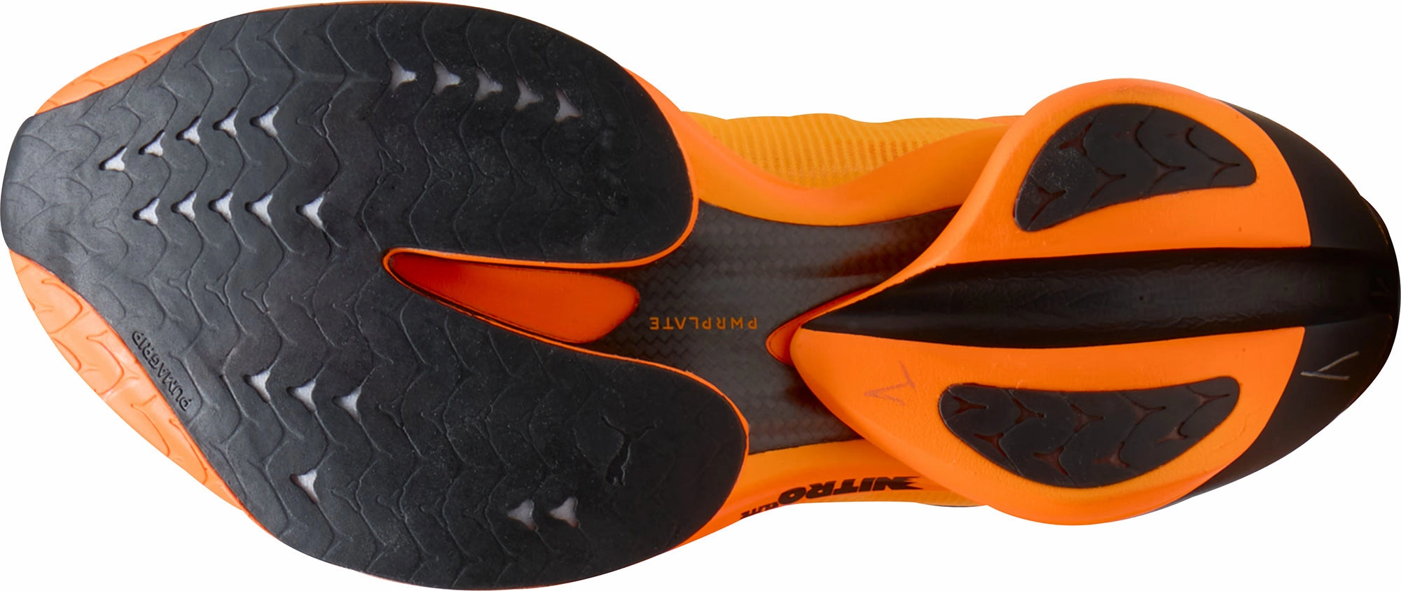 Progressive Tread running on treadmill shoes Puma Fast-R Nitro Elite 3 Womens Running Shoes - Orange