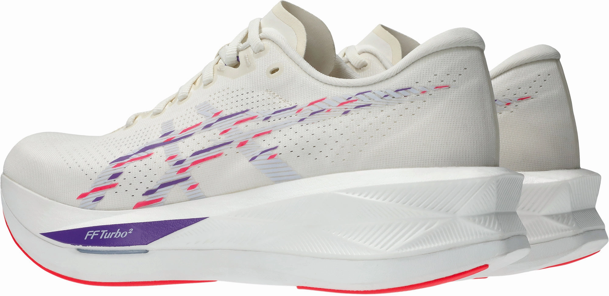 Asics SonicBlast Mens Running Shoes - White attractively styled synthetic - upper - durability - strength shoes