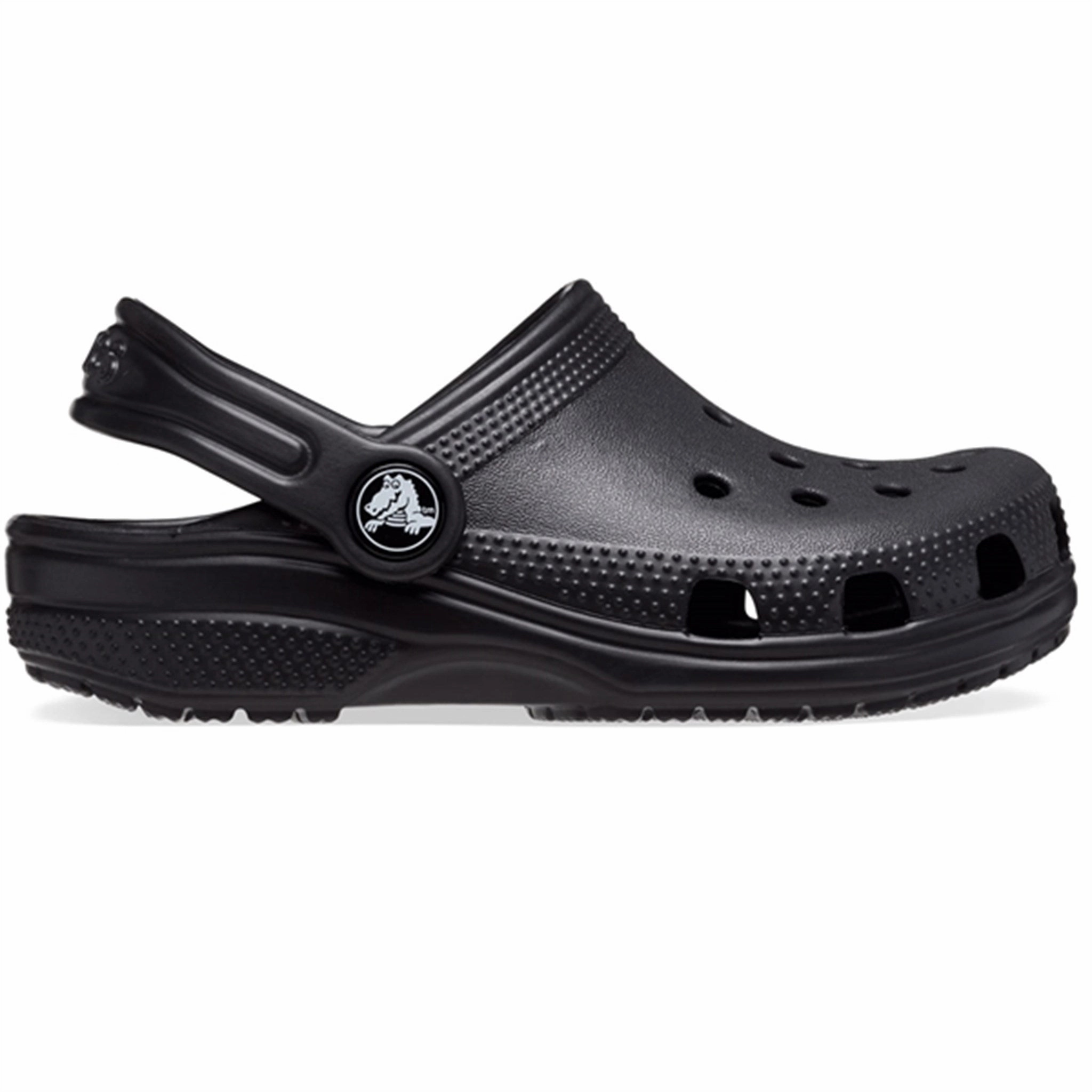 Crocs Classic Clog T Black Daily Wear Shoes Flexible Fit Shoes