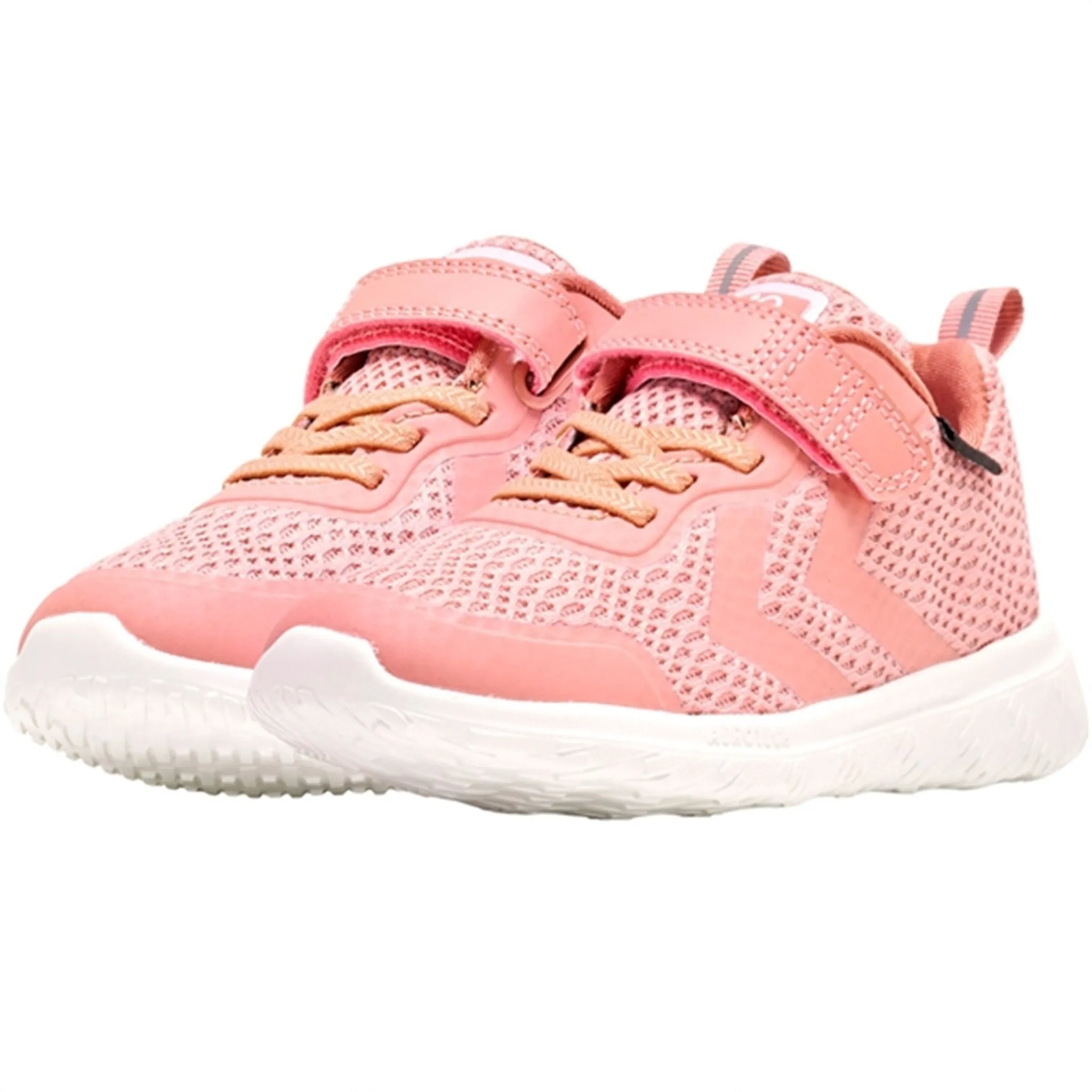 Hummel Actus Recycled JR Sneakers Pink Weatherproof Coating