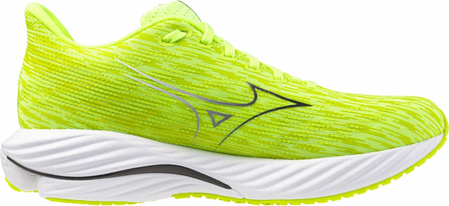 heel - cushion running shoes wind - resistant - upper shoes Mizuno Wave Rider 28 Mens Running Shoes - Green