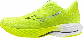 Adaptive Lace Closure Mizuno Wave Rider 28 Mens Running Shoes - Green