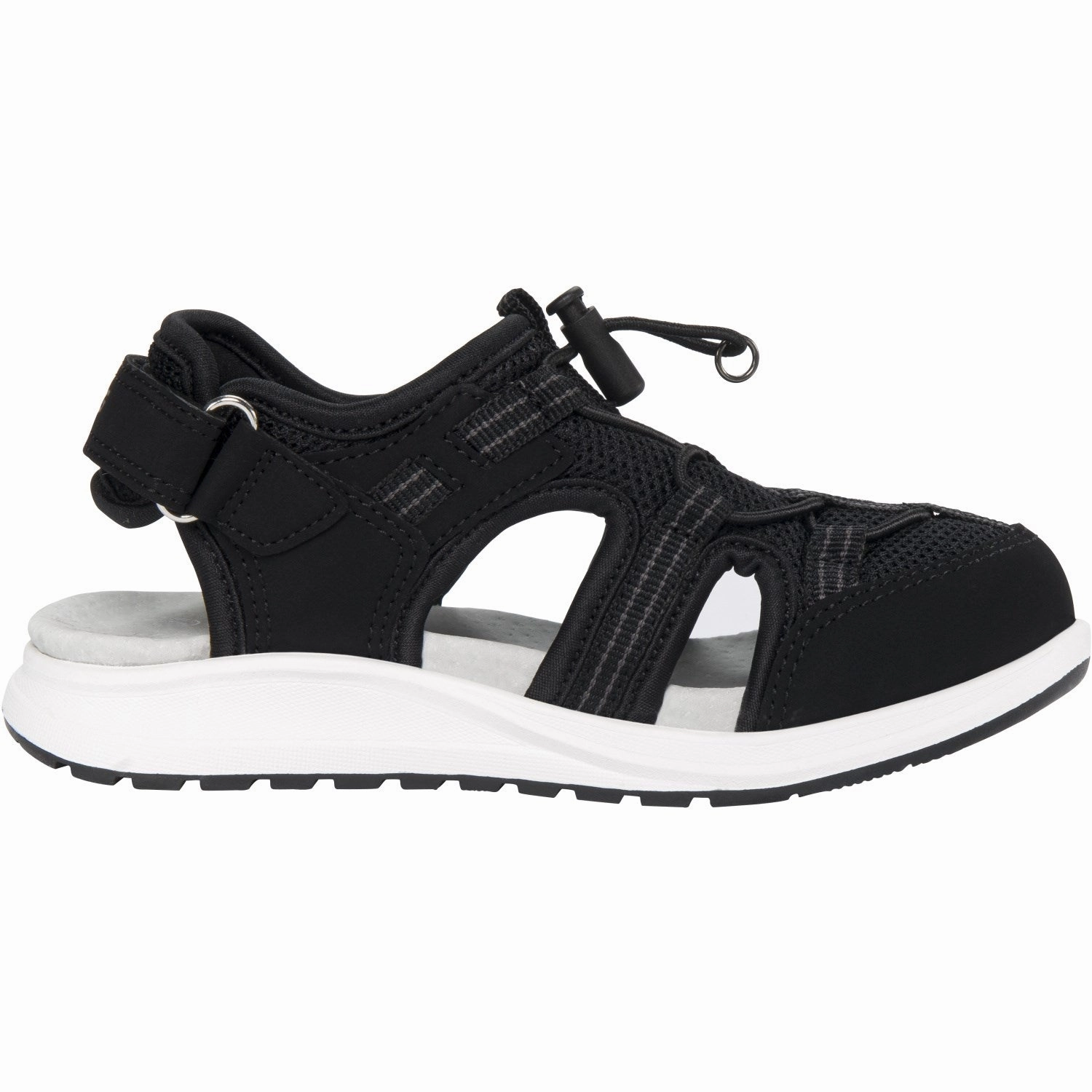 Minimal Feel Cut Outs VIKING Black Thrill Sandal 1V SL