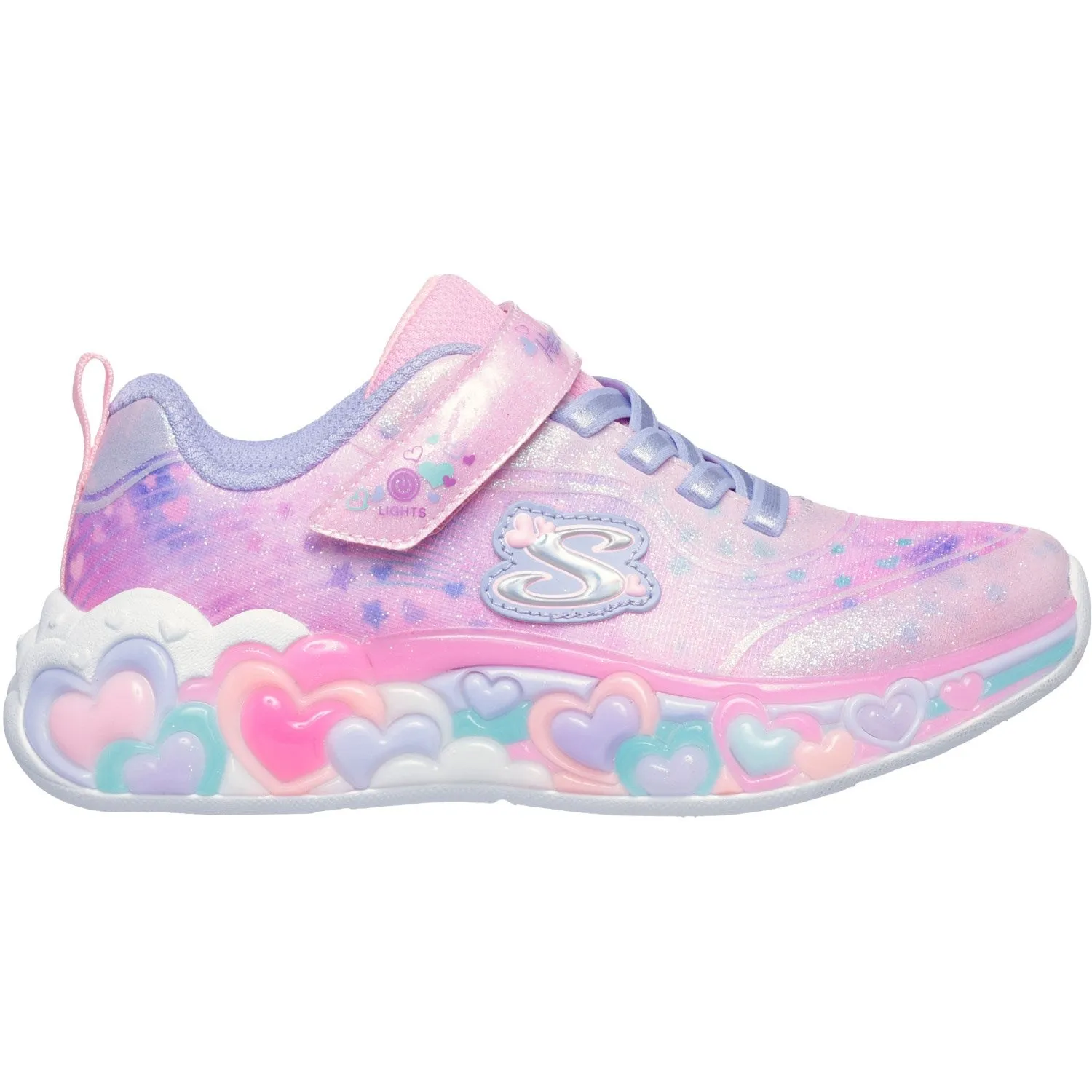 Wide Toe Box Option Skechers Eternal Heart Lights Sneakers