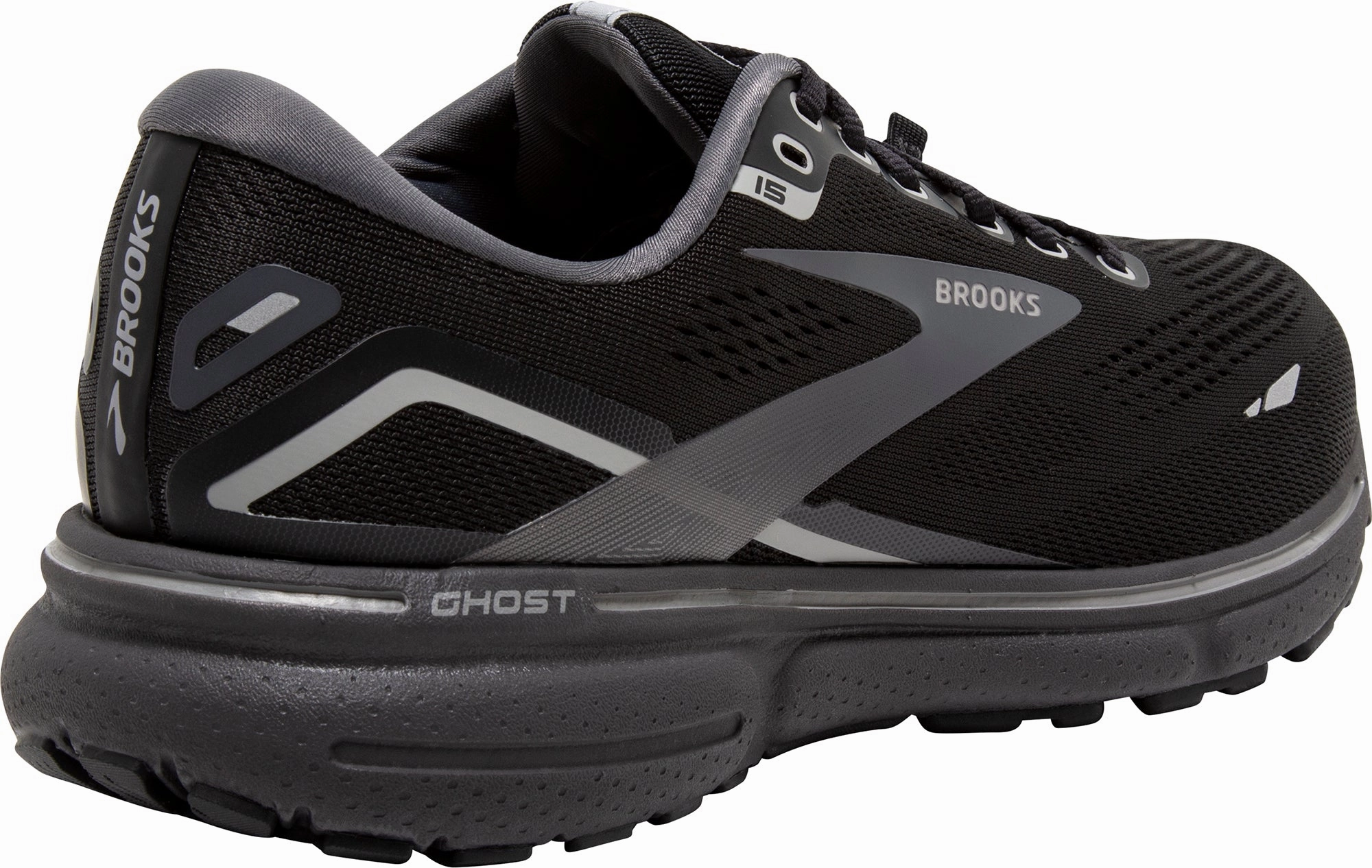 Brooks Ghost 15 GORE-TEX Womens Running Shoes - Black industry - standard running in a frozen lake area shoes