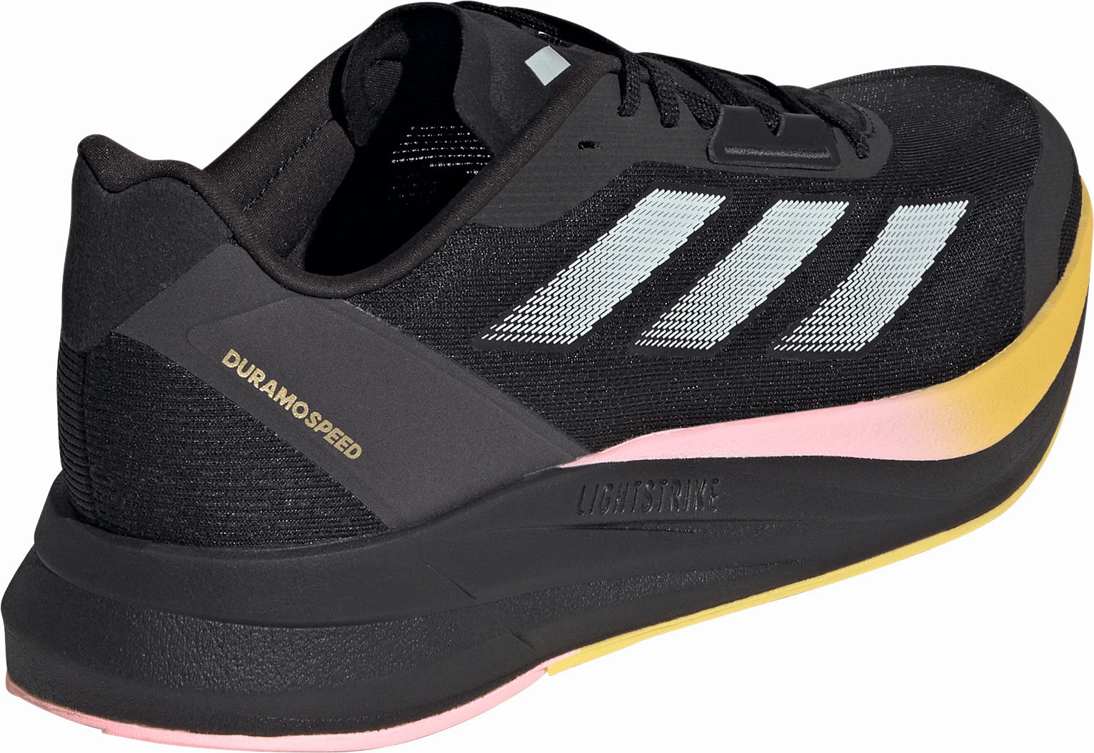 adidas Duramo Speed Mens Running Shoes - Black high arches shoes