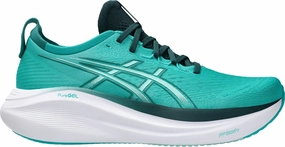 Ultimate Comfort Asics Gel Nimbus 27 Mens Running Shoes - Green