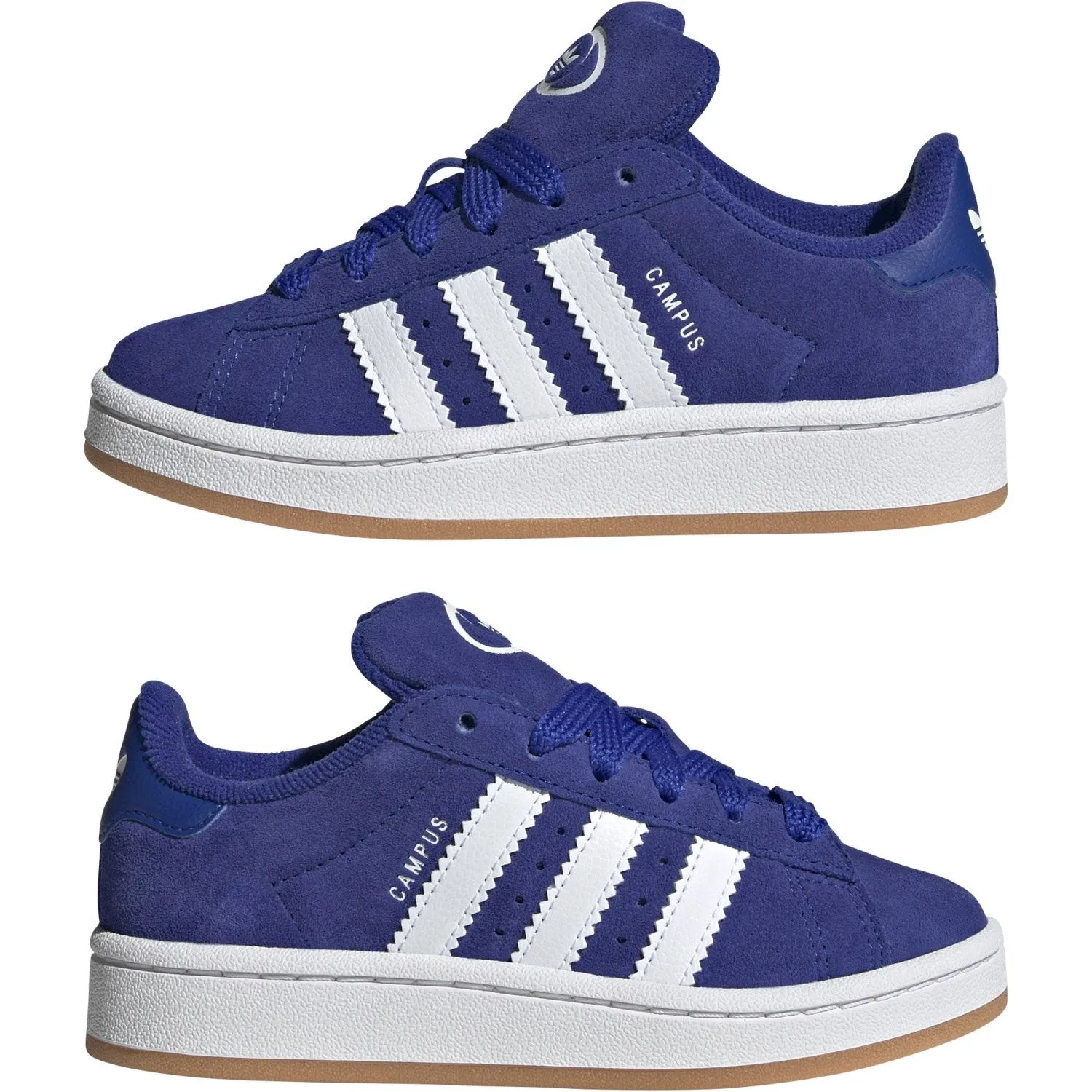 Asymmetric Lacing adidas Originals Semi Lucid Blue/Ftwr White/Gum 2 Campus 00S C Sneakers