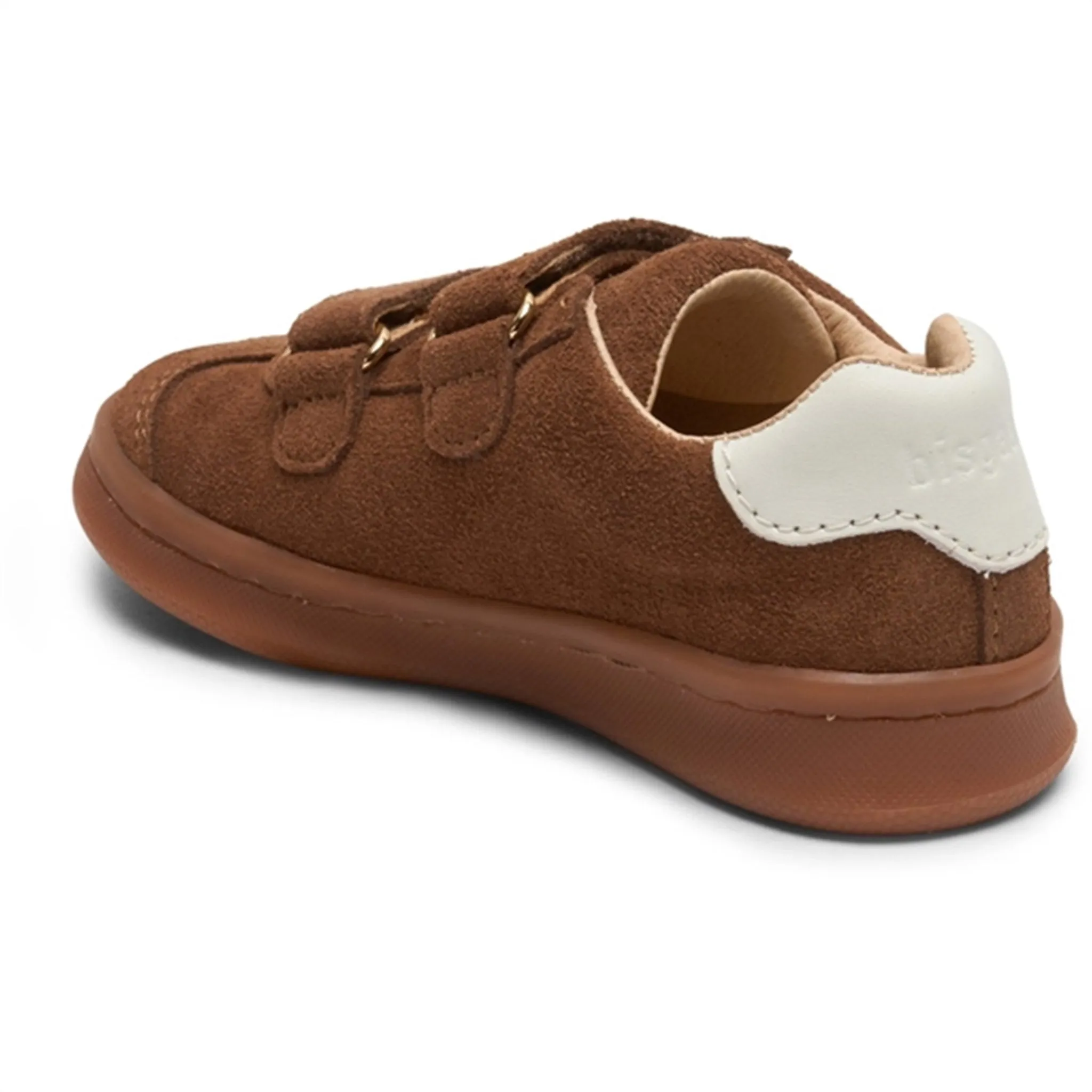 Recycled Padding Foot Wellness Bisgaard Bay V Velcro Sneakers Brown