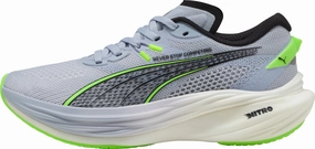 Puma Deviate Nitro 3 HYROX Womens Running Shoes - Blue Ventilated Upper