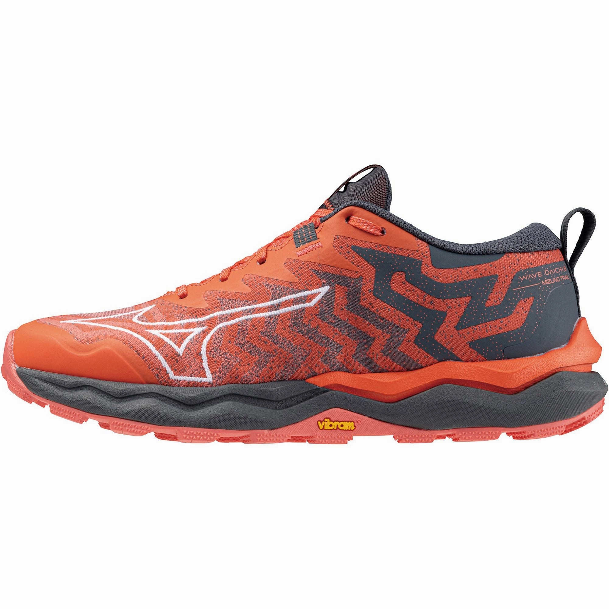 Mizuno Wave Daichi 8 Womens Trail Running Shoes - Red Running Economy Comfort Strap
