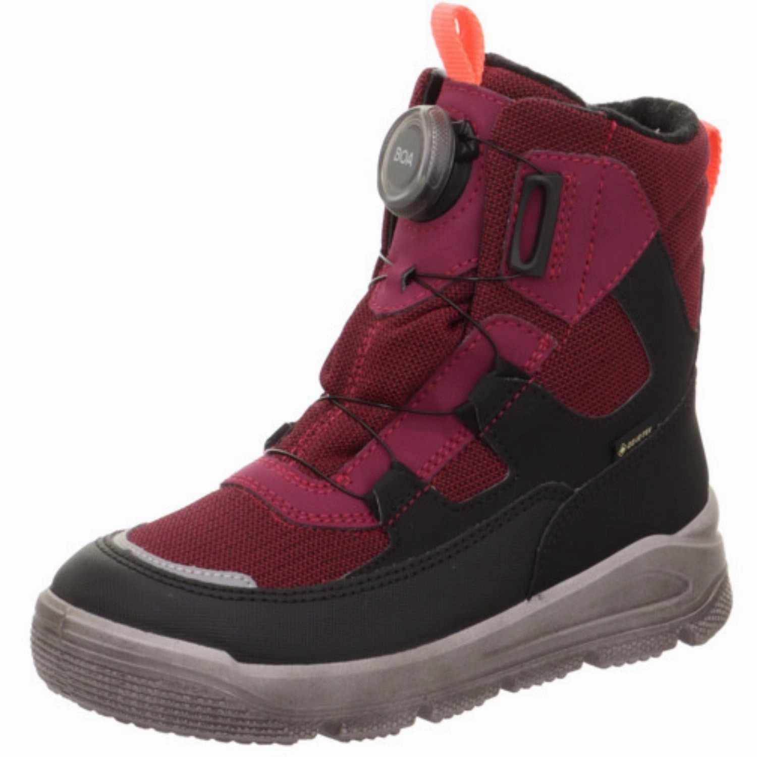 All Purpose Superfit Red/Black Mars Boots With Warm Lining