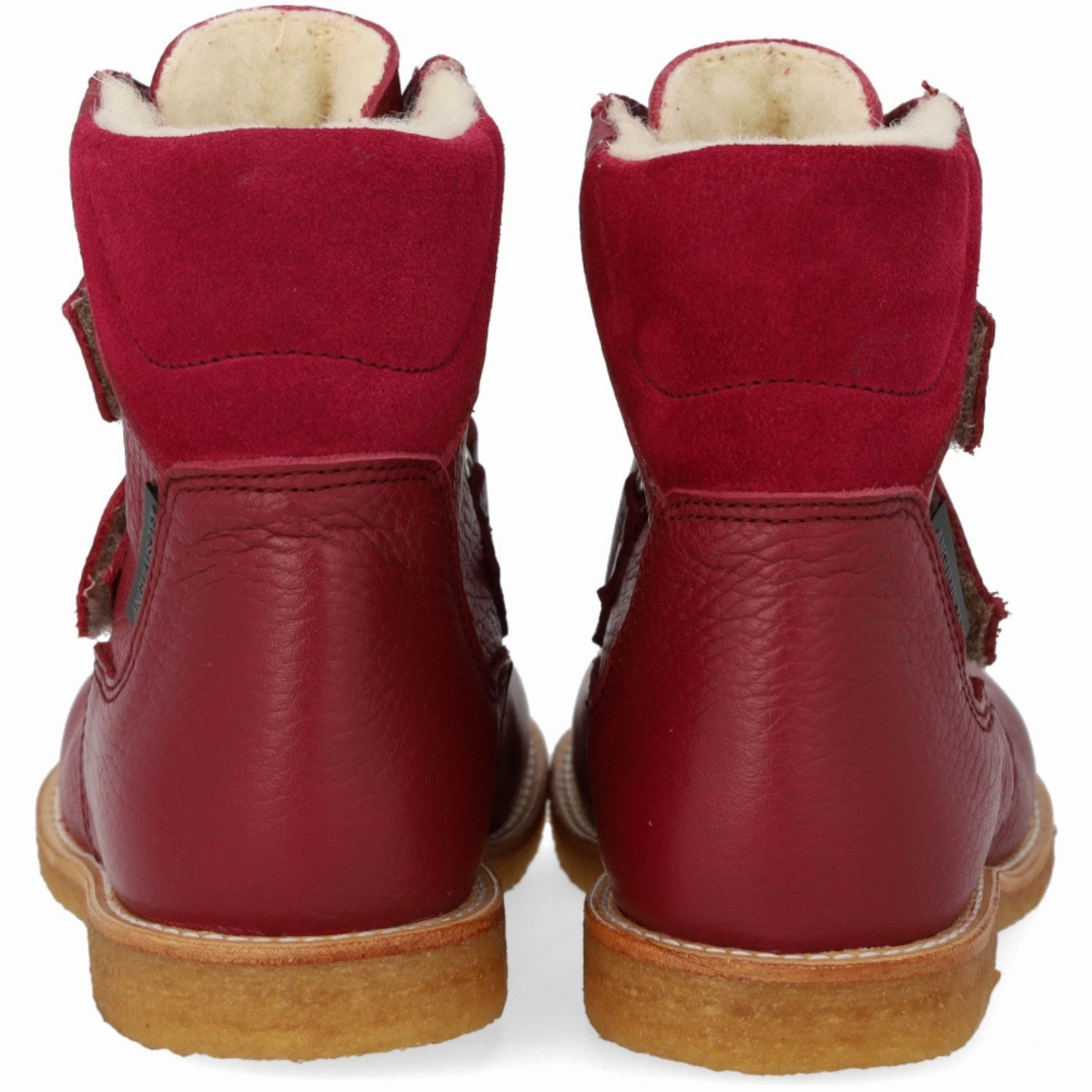 Angulus Berry/Berry TEX Boot with Velcro Closure Subtle Aesthetic