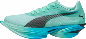 Puma Fast-R Nitro Elite 3 Mens Running Shoes - Green Stable Cushion Dynamic flex