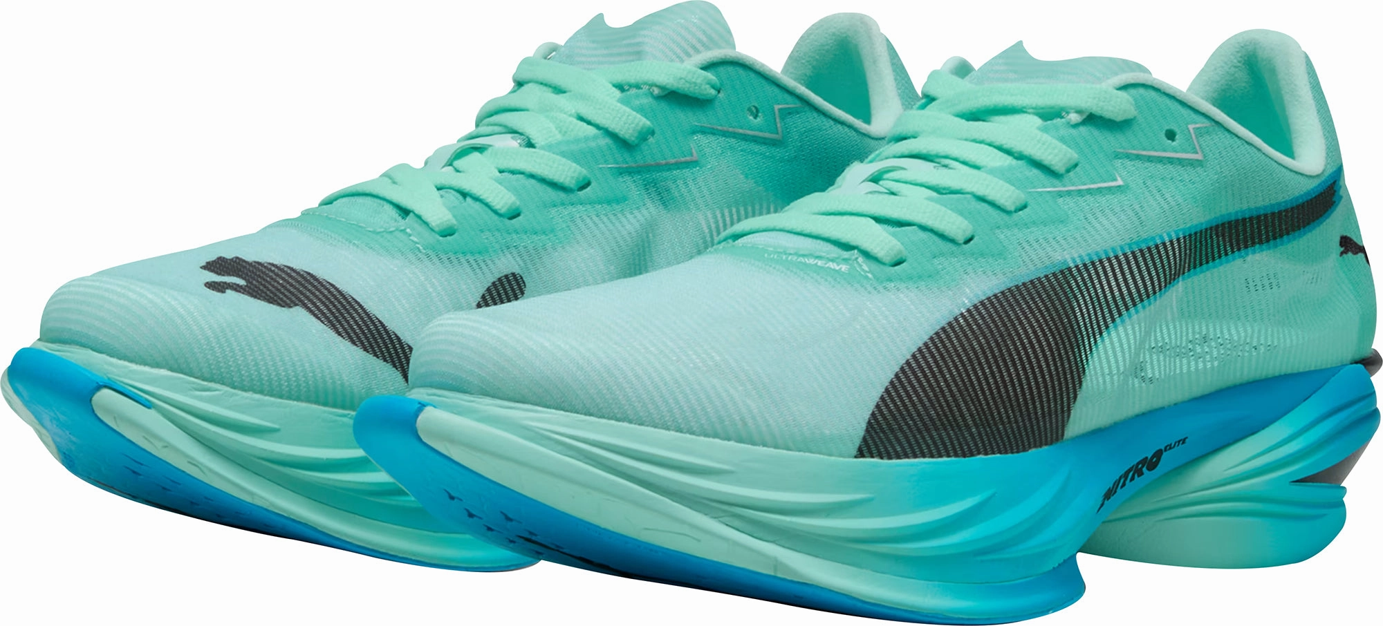 Puma Fast-R Nitro Elite 3 Mens Running Shoes - Green Anti Odor Technology