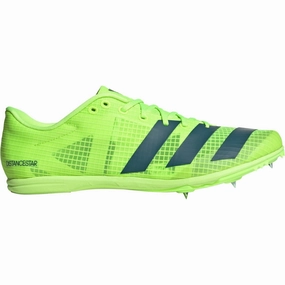 adidas Distancestar Running Spikes - Green Stable Wrap Dynamic Grip
