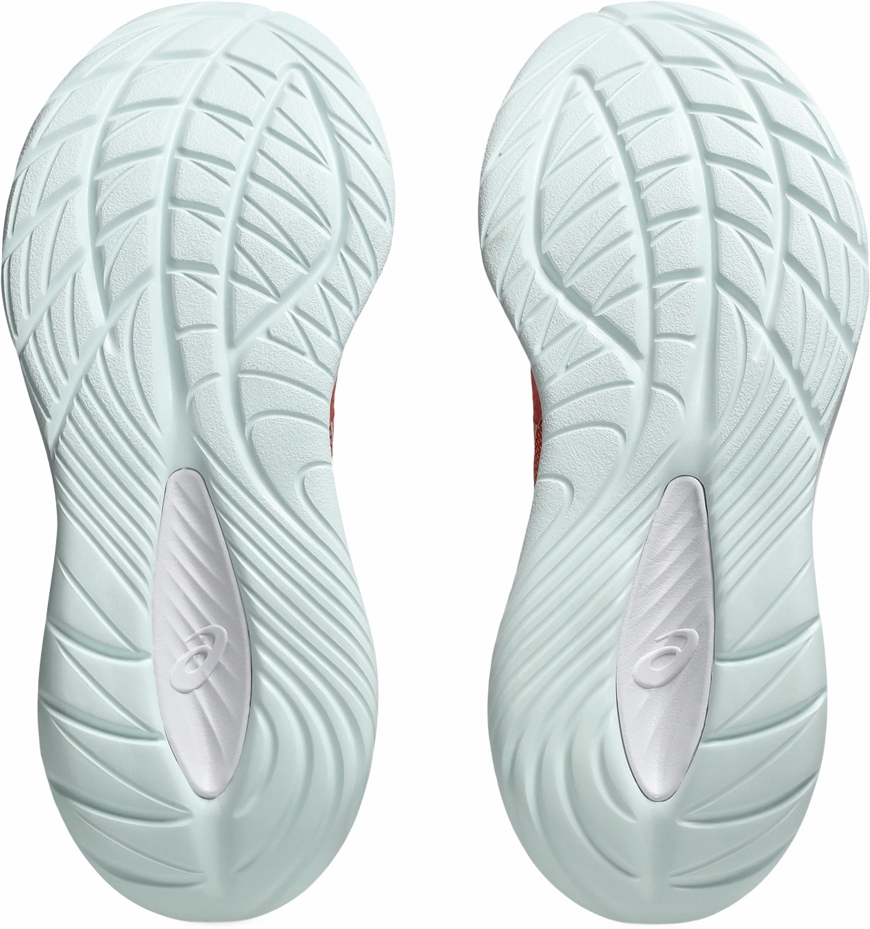 Asics Gel Cumulus 27 Womens Running Shoes - Pink running in a seagrass meadow area shoes Tensile Reinforcements