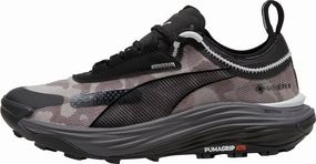 Puma Voyage Nitro 3 GORE-TEX Womens Trail Running Shoes - Greyt running with a zipper closure