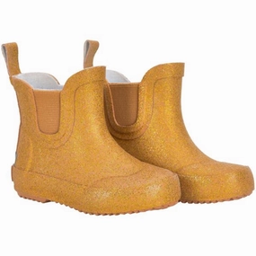 CeLaVi Wellies w. Glitter Pale Gold Breathable Interior