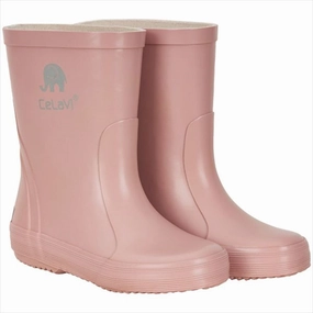 CeLaVi Wellies New Basic Boot Misty Rose Rain Adventure Comfortable Support