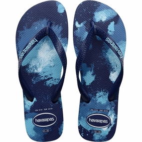 Fashion Flip-flops Eva Midsole Havaianas Sandals Top Camu Navy Blue