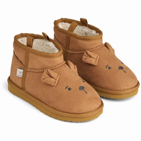 LIEWOOD Golden Caramel Alban Bear Shoes Comfort Ankle Support
