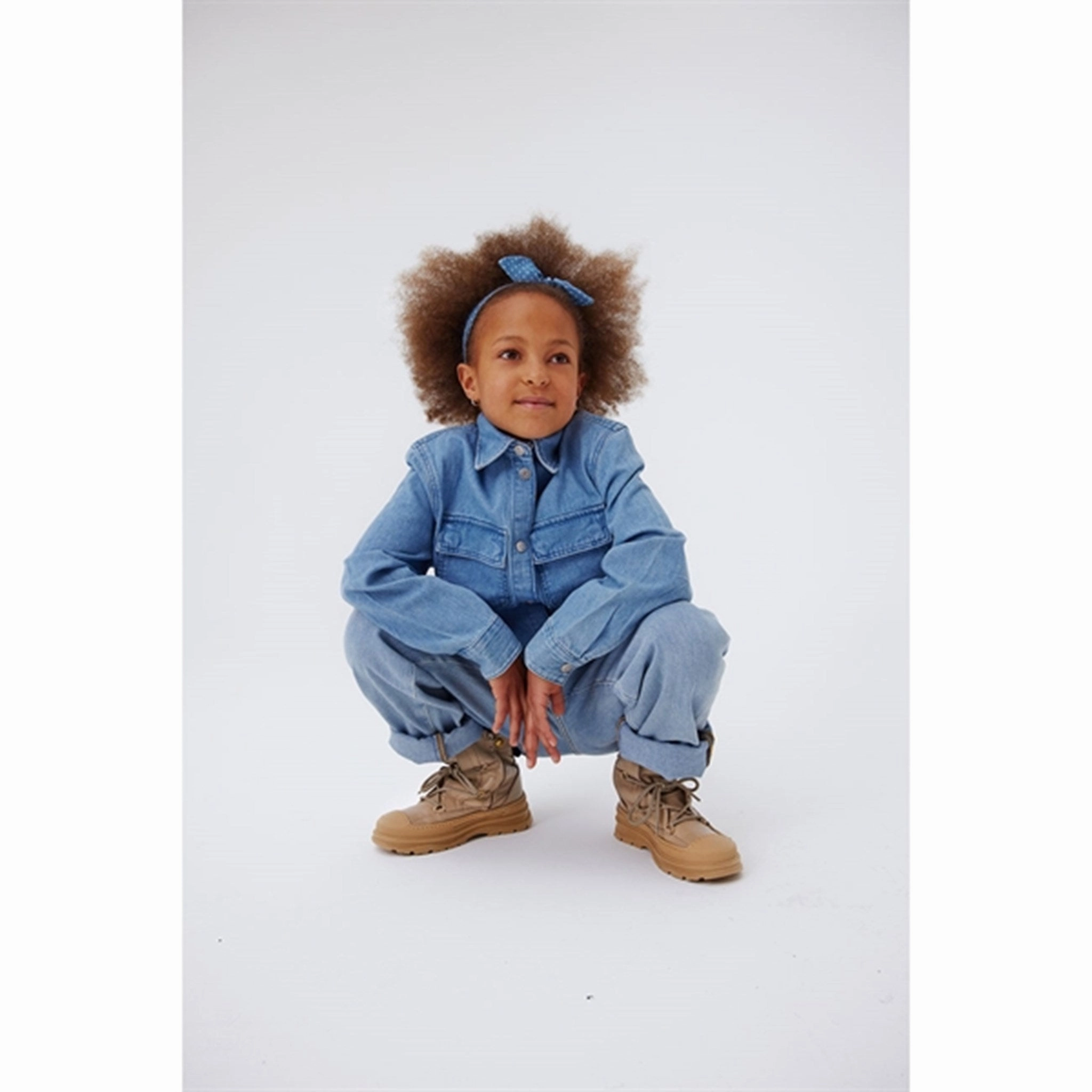 Snow Explorer Angulus Tex-Boots With Ties and Zipper Sand